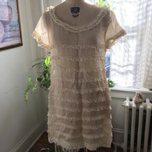 J crew Silk organza dress